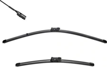 Комплект бескаркасных стеклоочистителей Valeo Silencio Flat VF824